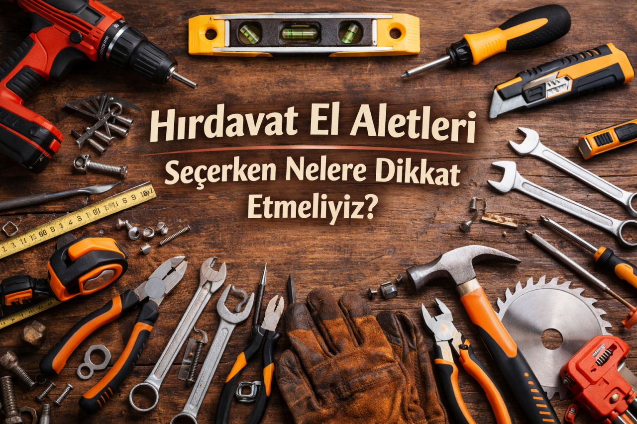 Hırdavat El Aletleri Seçerken Nelere Dikkat Etmeliyiz?