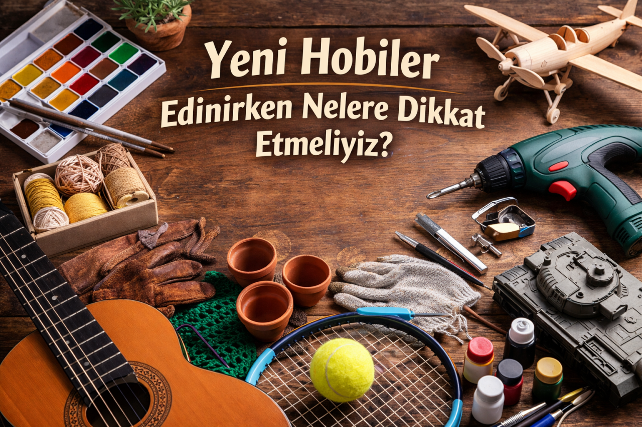 Yeni Hobiler Edinirken Nelere Dikkat Etmeliyiz?