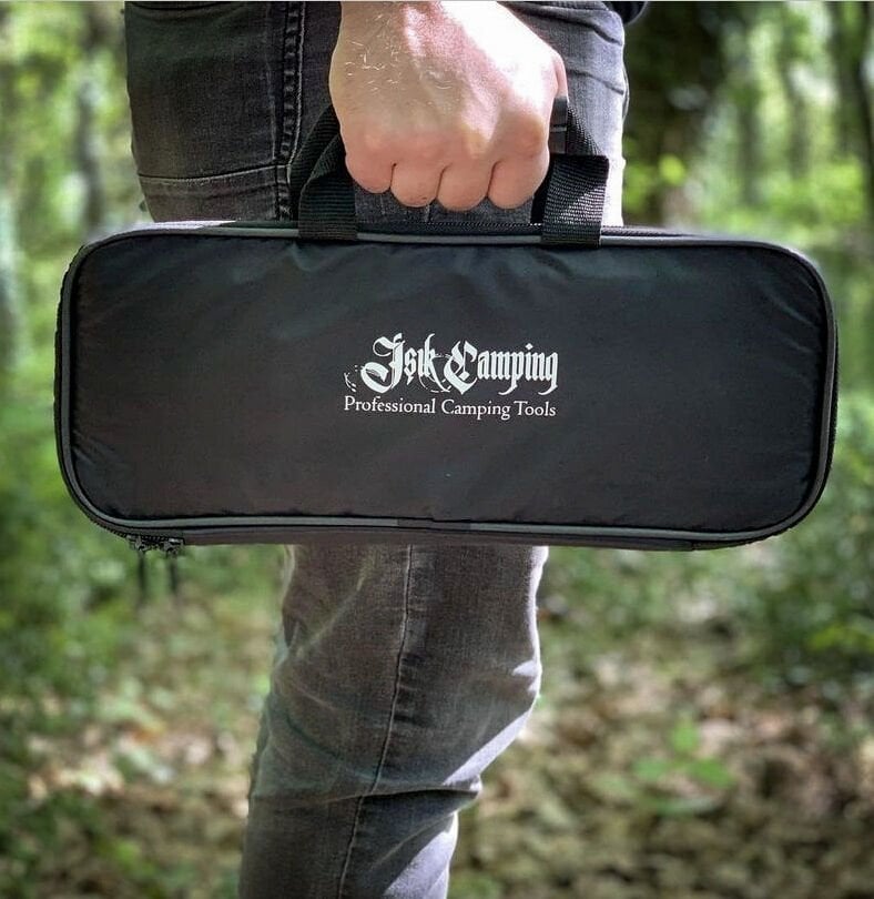 Işık Camping Çantalı Kamp Baltası Ahşap Saplı