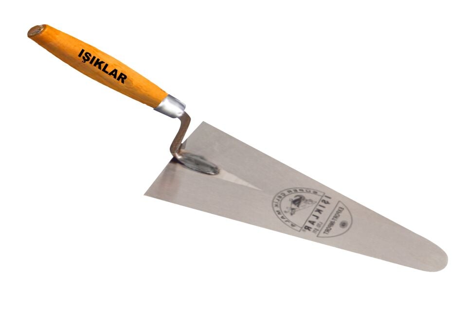 Sivri Uçlu Mala 16 cm Ahşap Saplı