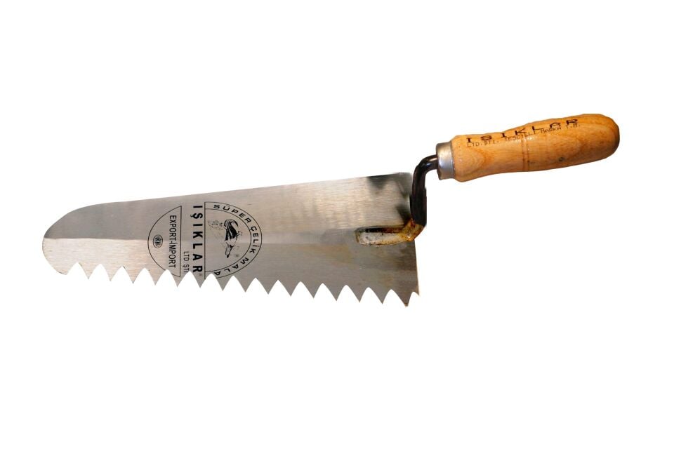 Dişli Mala Sol Diş Ahşap Saplı