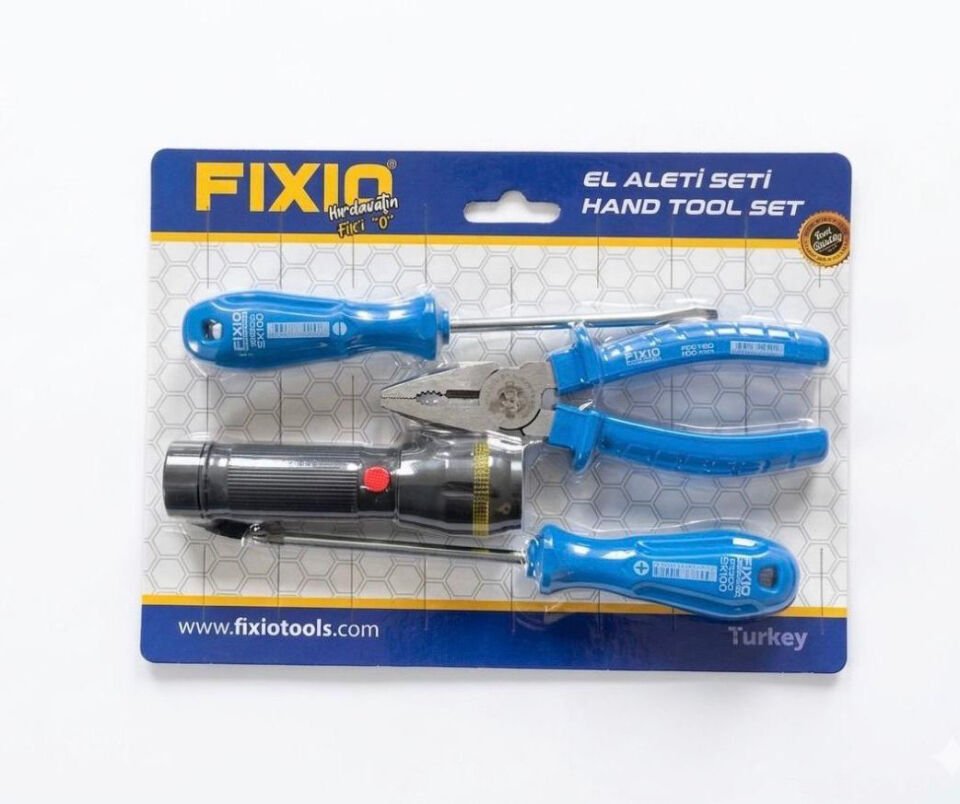 Fixio 4 Parça Trafik Seti El Aletleri Seti