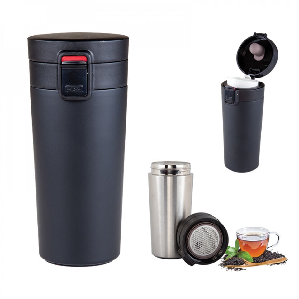 Işık Camping Çelik Termos 350 ml Paslanmaz Çelik Seyahat Kupası